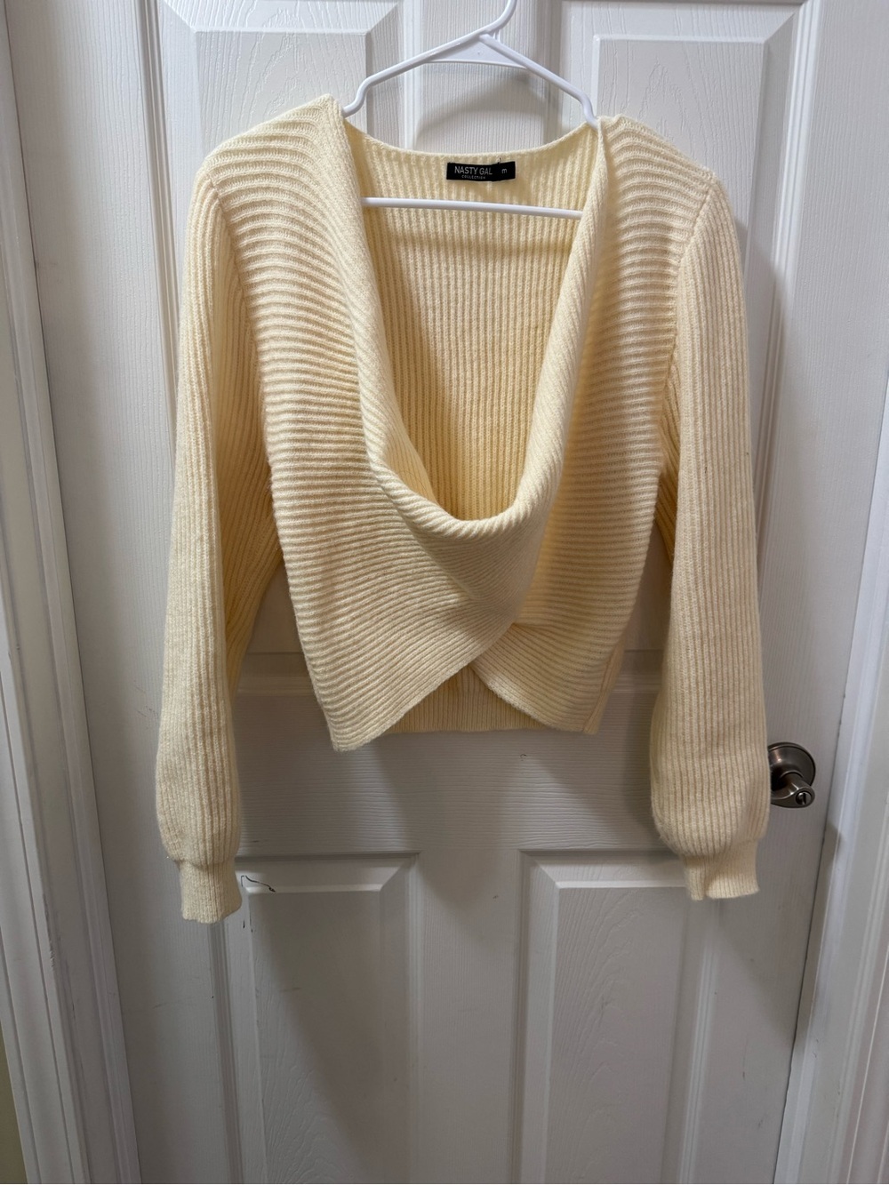 Nasty Gal Ribbed Sweater M